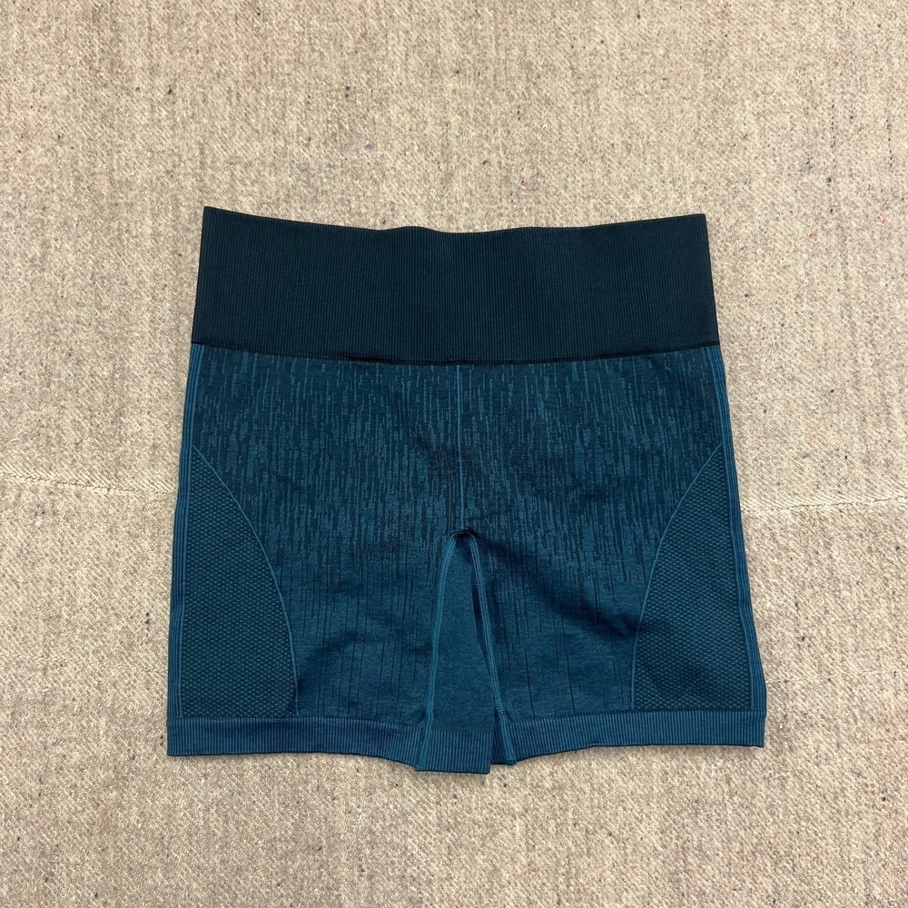 Lululemon Sculpt High Rise Shorts Women's 10 Blue NEW